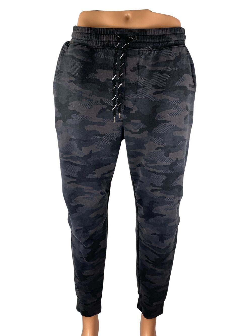 Gap Fit Recycled Runaround Camo Gym Athletic Activewear Jogger Trousers Pants L
